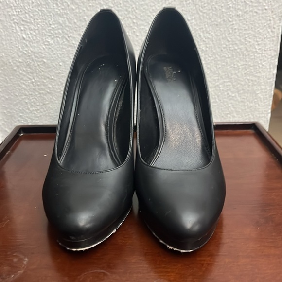 Michael Kors Black Chantal Platform Pumps Size 9 - Picture 3 of 6